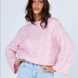 Layla Oversized Sweater Pink